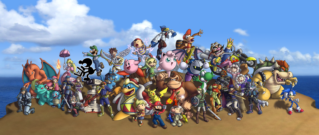 ROM cuerpo a cuerpo de Super Knockout Bros.